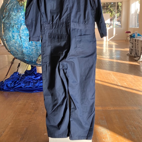 Blue utility overalls - Picture 5 of 9